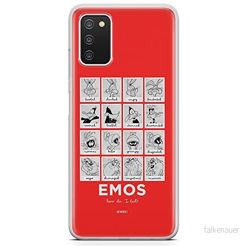 ERT GROUP mobiltelefonfodral för Samsung A03S originalt och officiellt licensierat Looney Tunes mönster 008 optimalt anpassad till formen på mobiltelefonen, fodral tillverkad av TPU plast 5904805001734