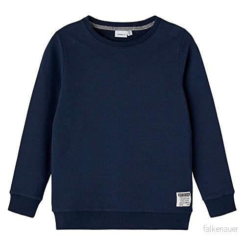 Name it Nkmhonk Sweatshirt för barn, Storlek: 116, Dark sapphire 5715095205593
