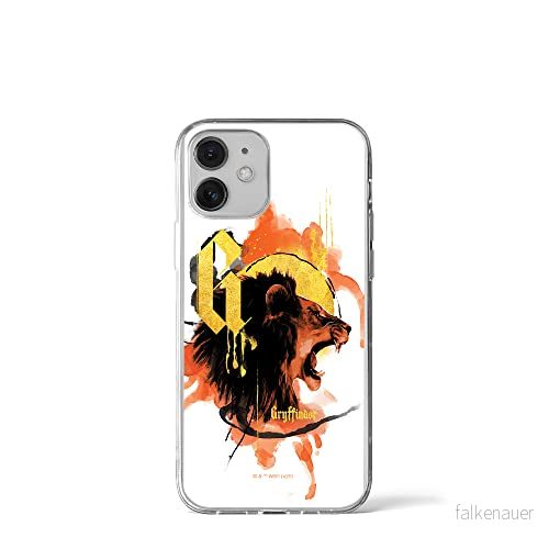 ERT GROUP mobiltelefonfodral för Apple Iphone 12 Mini originalt och officiellt licensierat Harry Potter mönster 013 Vit optimalt anpassad till formen på mobiltelefonen, fodral tillverkad av TPU plast 5903932116342