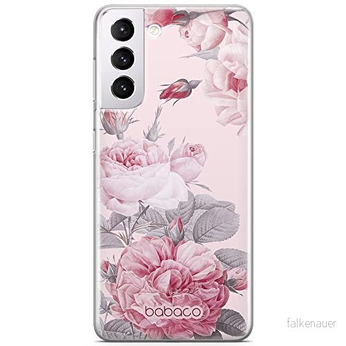 ERT GROUP mobiltelefonfodral för Samsung S21 originalt och officiellt licensierat Babaco mönster Flowers 050 optimalt anpassad till formen på mobiltelefonen, fodral tillverkad av TPU plast 5905131350275