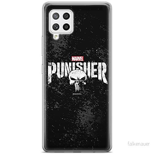 ERT GROUP mobiltelefonfodral för Samsung A42 5G originalt och officiellt licensierat Marvel mönster Punisher 003 optimalt anpassad till formen på mobiltelefonen, fodral tillverkad av TPU plast 5903040244791