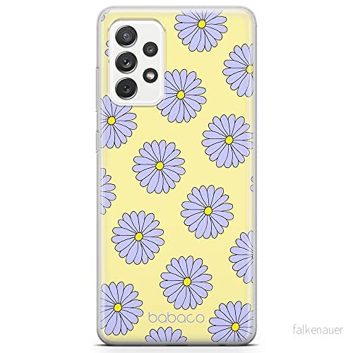 ERT GROUP mobiltelefonfodral för Samsung A72 5G originalt och officiellt licensierat Babaco mönster Flowers 021 optimalt anpassad till formen på mobiltelefonen, fodral tillverkad av TPU plast 5903932649741