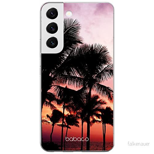 ERT GROUP mobiltelefonfodral för Samsung S22 originalt och officiellt licensierat Babaco mönster Nature 001 optimalt anpassad till formen på mobiltelefonen, fodral tillverkad av TPU plast 5904805303722