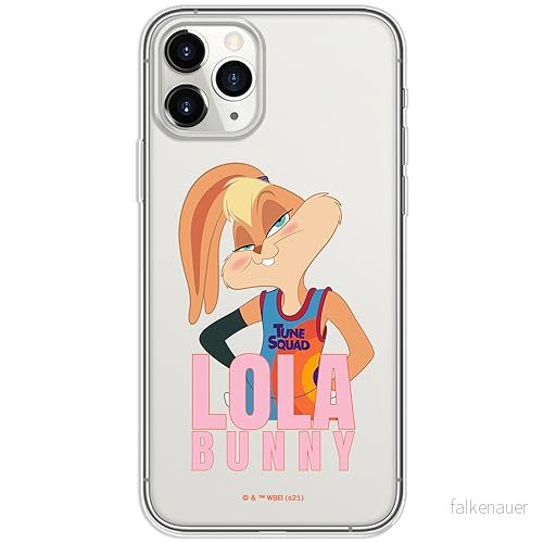 ERT GROUP mobiltelefonfodral för Iphone 11 PRO MAX originalt och officiellt licensierat Looney Tunes mönster Space Jam 021 optimalt anpassad till formen på mobiltelefonen, gedeeltelijk transparant 5905511053857