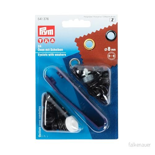 Prym brons (8 mm) Öljetter Och Brickor 1 Bit 4002275413765