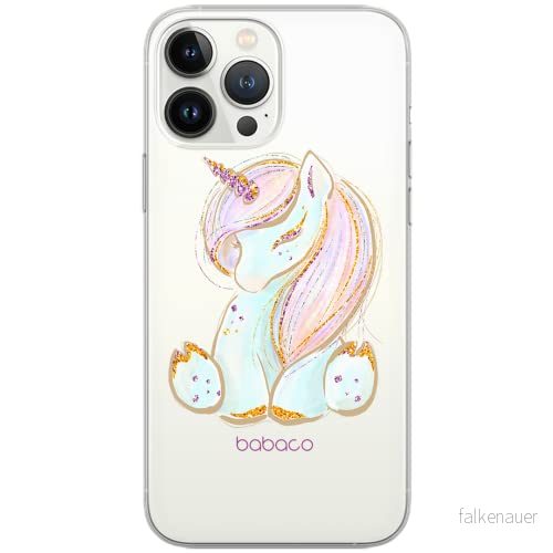 ERT GROUP mobiltelefonfodral för Huawei P30 originalt och officiellt licensierat Babaco mönster Unicorn 002 Vit optimalt anpassad till formen på mobiltelefonen, gedeeltelijk transparant 5904805411687