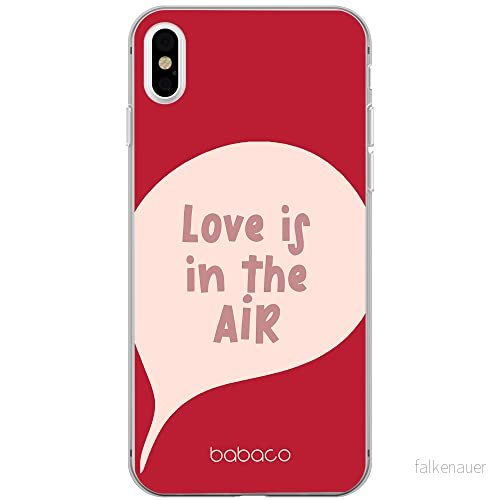 ERT GROUP mobiltelefonfodral för Apple Iphone XS Max originalt och officiellt licensierat Babaco mönster Love is in the air 001, fodral tillverkad av TPU plast 5904805031595