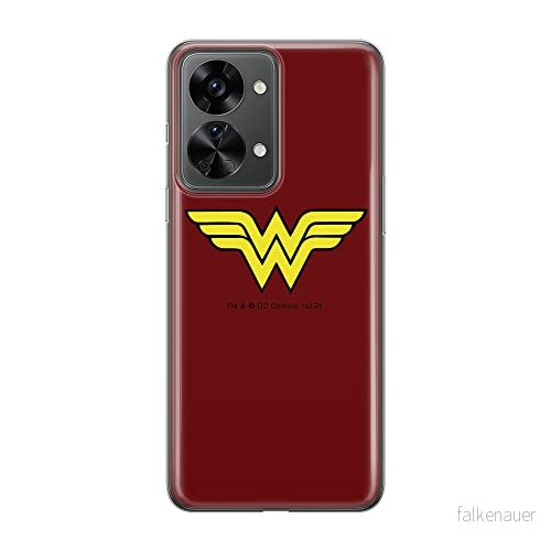 ERT GROUP mobiltelefonfodral för Oneplus NORD 2T 5G originalt och officiellt licensierat DC mönster Wonder Woman 005 optimalt anpassad till formen på mobiltelefonen, fodral tillverkad av TPU plast 5905511266936