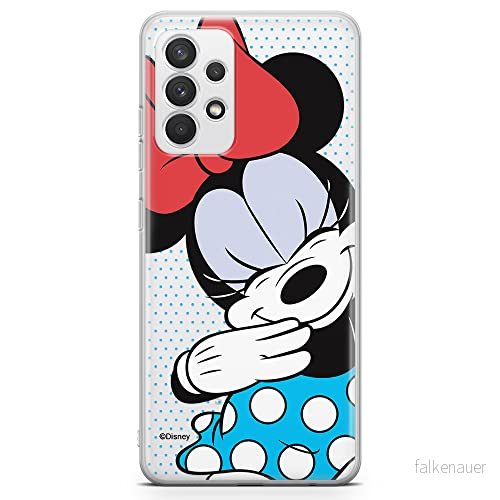 ERT GROUP mobiltelefonfodral för Samsung A32 4G LTE originalt och officiellt licensierat Disney mönster Minnie 033 optimalt anpassad till formen på mobiltelefonen, gedeeltelijk transparant 5903040352014