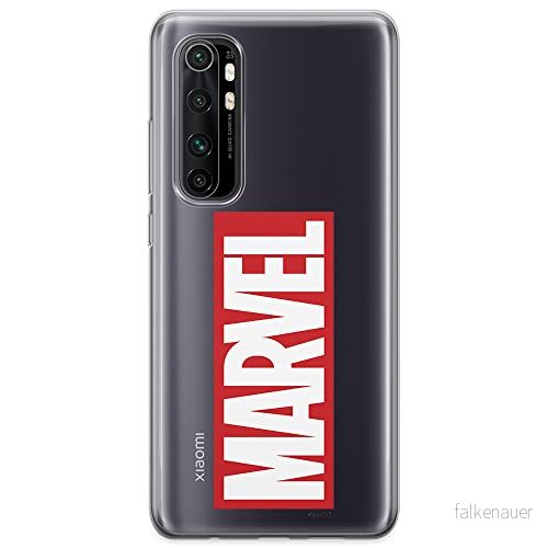 ERT GROUP mobiltelefonfodral för Xiaomi MI NOTE 10 Lite originalt och officiellt licensierat Marvel mönster 007 optimalt anpassad till formen på mobiltelefonen, gedeeltelijk transparant 5904805588099