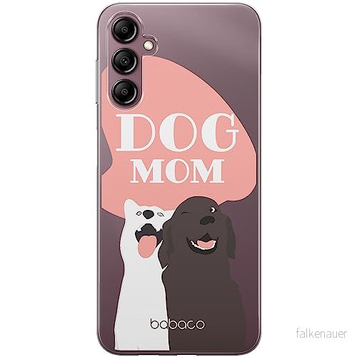 ERT GROUP mobiltelefonfodral för Samsung A14 4G/5G originalt och officiellt licensierat Babaco mönster Dogs 008 optimalt anpassad till formen på mobiltelefonen, gedeeltelijk transparant 5905511828202