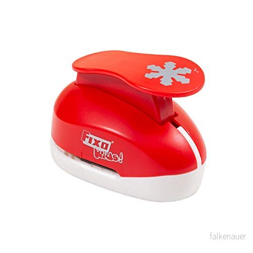 Fixo Stanzer snöflinga jumbo röd 8413623026159