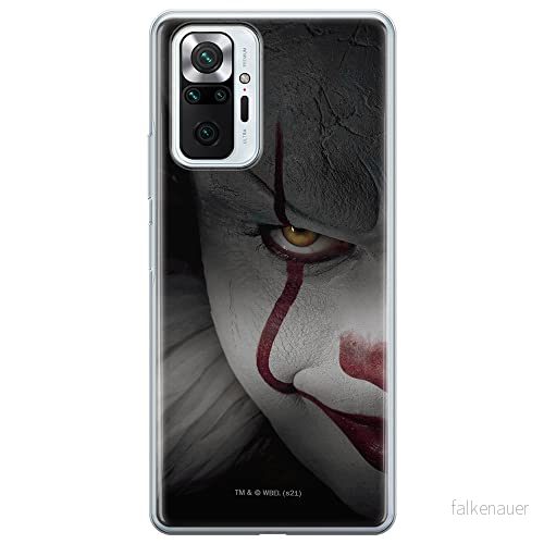ERT GROUP mobiltelefonfodral för Xiaomi REDMI NOTE 10 PRO originalt och officiellt licensierat Horror mönster It 001 optimalt anpassad till formen på mobiltelefonen, fodral tillverkad av TPU plast 5905131946713