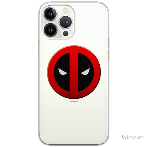 ERT GROUP mobiltelefonfodral för Samsung S10 originalt och officiellt licensierat Marvel mönster Deadpool 003 Vit optimalt anpassad till formen på mobiltelefonen, gedeeltelijk transparant 5902980858556