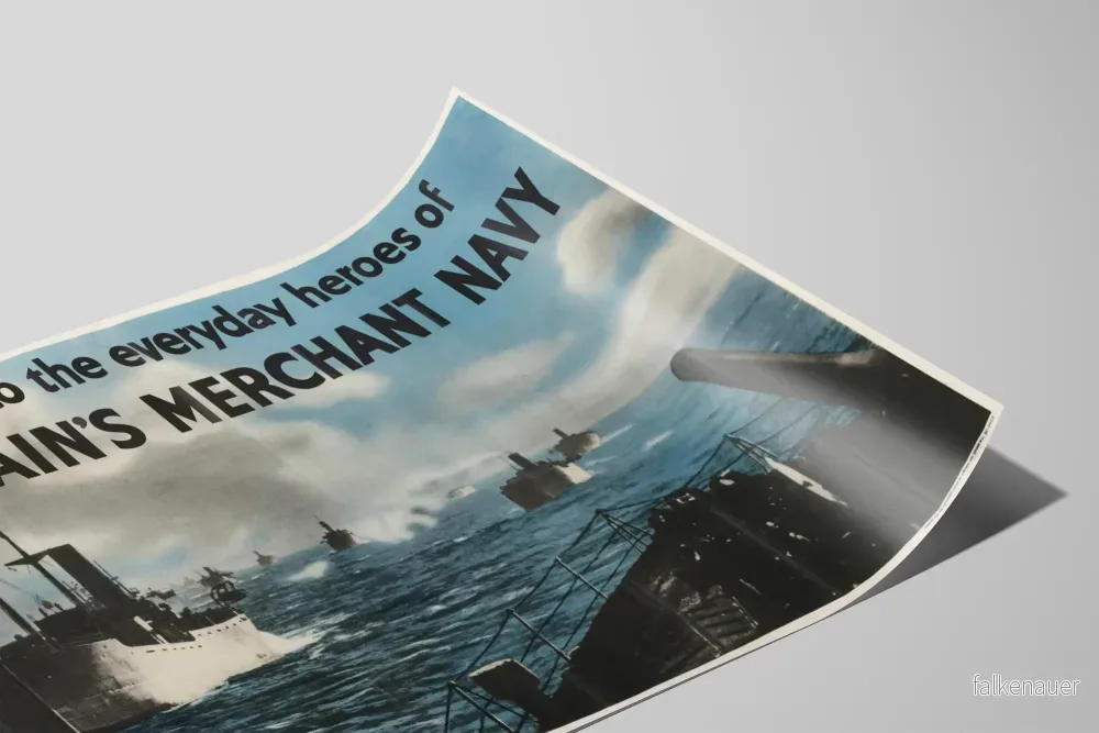 Brittisk handelsfartygsposter - Hjältar i vardagen - Bild 2