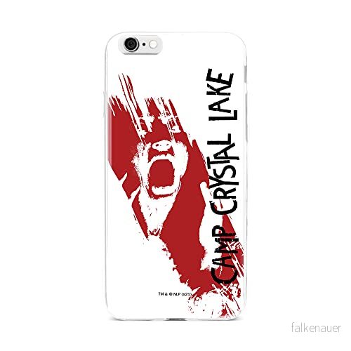 ERT GROUP mobiltelefonfodral för Iphone 6 PLUS originalt och officiellt licensierat Horror mönster Friday the 13th 010 optimalt anpassad till formen på mobiltelefonen, fodral tillverkad av TPU plast 5905511102203