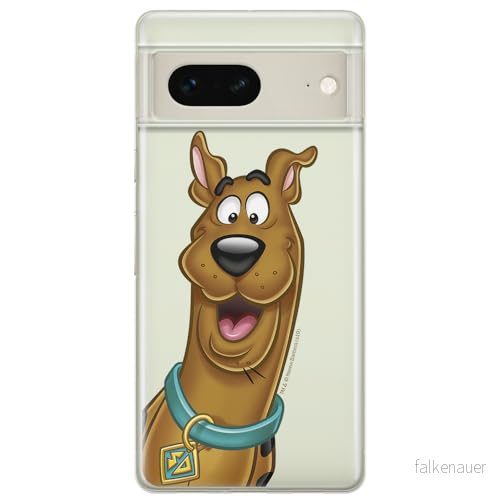 ERT GROUP mobiltelefonfodral för Google PIXEL 7 originalt och officiellt licensierat Scooby Doo mönster 014 optimalt anpassad till formen på mobiltelefonen, gedeeltelijk transparant 5905795158743
