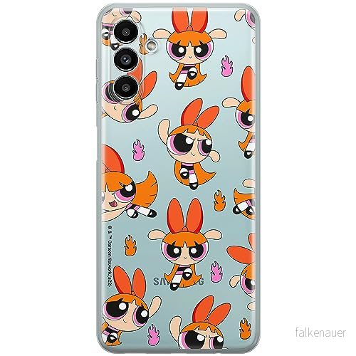 ERT GROUP mobiltelefonfodral för Samsung A13 5G/ A04s originalt och officiellt licensierat The Powerpuff Girls mönster 007, gedeeltelijk transparant 5905511957513