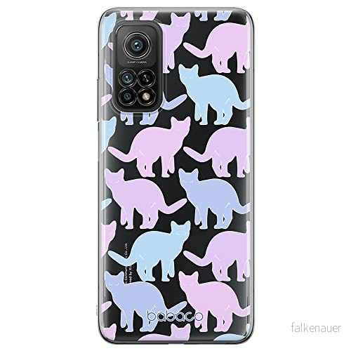 ERT GROUP mobiltelefonfodral för Xiaomi Redmi Note 11T 5G/11S 5G/POCO M4 Pro 5G originalt och officiellt licensierat Babaco mönster Cats 011, gedeeltelijk transparant 5905131071514