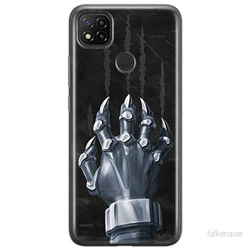 ERT GROUP mobiltelefonfodral för Xiaomi REDMI 9C originalt och officiellt licensierat Marvel mönster Black Panther 014 optimalt anpassad till formen på mobiltelefonen, fodral tillverkad av TPU plast 5903040277317
