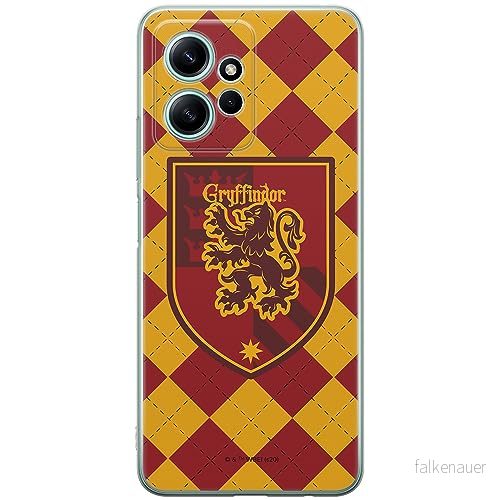 ERT GROUP mobiltelefonfodral för Xiaomi REDMI NOTE 12 4G originalt och officiellt licensierat Harry Potter mönster 001 optimalt anpassad till formen på mobiltelefonen, fodral tillverkad av TPU plast 5905511939854