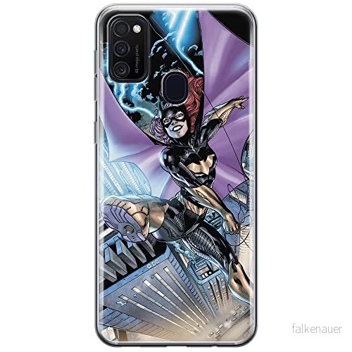ERT GROUP mobiltelefonfodral för Samsung M21 originalt och officiellt licensierat DC mönster Bat Girl 002 optimalt anpassad till formen på mobiltelefonen, fodral tillverkad av TPU plast 5903537845609