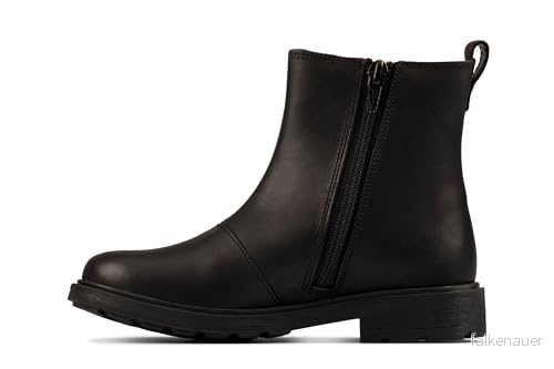 Clarks Astrol Orin K Chelsea stövlar, Svart läder, 4 UK, UK Wide 5059304990338