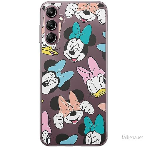 ERT GROUP mobiltelefonfodral för Samsung A14 4G/5G originalt och officiellt licensierat Disney mönster Friends 018 optimalt anpassad till formen på mobiltelefonen, gedeeltelijk transparant 5905795040383