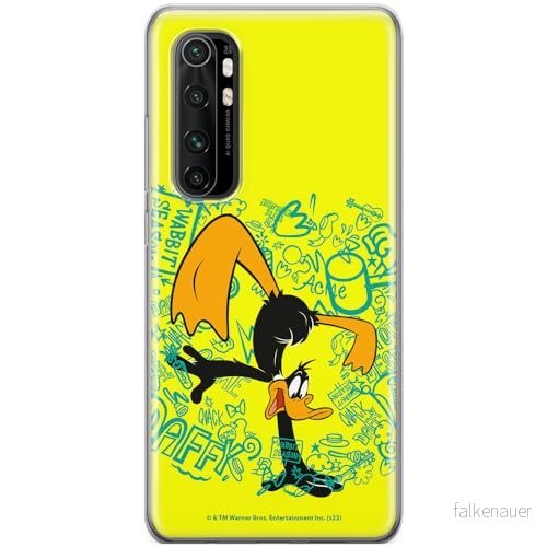 ERT GROUP mobiltelefonfodral för Xiaomi MI NOTE 10 Lite originalt och officiellt licensierat Looney Tunes mönster Duffy 003 anpassad till formen på mobiltelefonen, fodral tillverkad av TPU plast 5905795131142