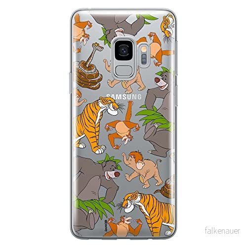 ERT GROUP mobiltelefonfodral för Samsung S9 originalt och officiellt licensierat Disney mönster Jungle Book 003 optimalt anpassad till formen på mobiltelefonen, gedeeltelijk transparant 5905131782120