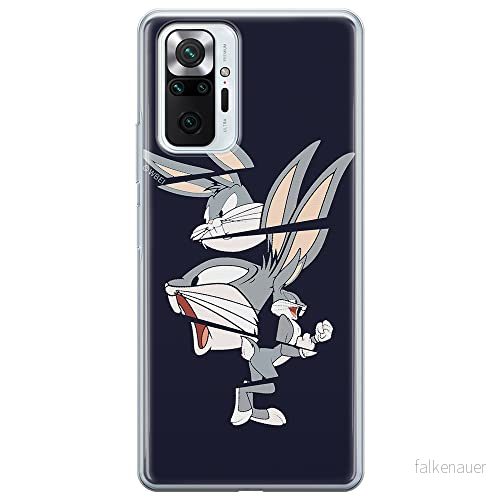 ERT GROUP mobiltelefonfodral för Xiaomi REDMI NOTE 10 PRO originalt och officiellt licensierat Looney Tunes mönster Bugs 008 anpassad till formen på mobiltelefonen, fodral tillverkad av TPU plast 5903932817133