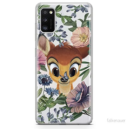 ERT GROUP mobiltelefonfodral för Samsung A41 originalt och officiellt licensierat Disney mönster Bambi 011 optimalt anpassad till formen på mobiltelefonen, gedeeltelijk transparant 5903537508603