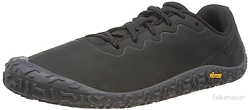 Merrell Vapor Glove Löparskor, Storlek: 48, Black Nubuck 195019575127