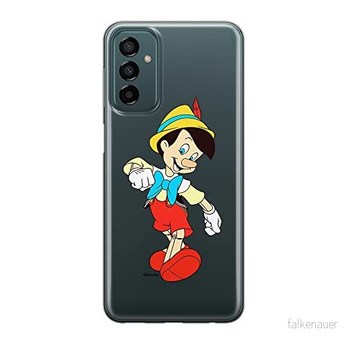 ERT GROUP mobiltelefonfodral för Samsung A13 4G originalt och officiellt licensierat Disney mönster Pinocchio 001 optimalt anpassad till formen på mobiltelefonen, gedeeltelijk transparant 5905131141378