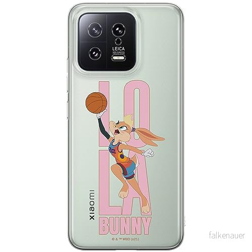 ERT GROUP mobiltelefonfodral för Xiaomi 13 originalt och officiellt licensierat Looney Tunes mönster Space Jam 028 optimalt anpassad till formen på mobiltelefonen, gedeeltelijk transparant 5905511908003