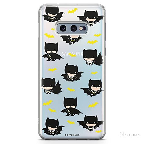 ERT GROUP mobiltelefonfodral för Samsung S10e originalt och officiellt licensierat DC mönster Batman 077 optimalt anpassad till formen på mobiltelefonen, gedeeltelijk transparant 5905131504234