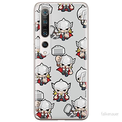 ERT GROUP mobiltelefonfodral för Xiaomi MI 10 / PRO originalt och officiellt licensierat Marvel mönster Thor 007 optimalt anpassad till formen på mobiltelefonen, gedeeltelijk transparant 5904805166662
