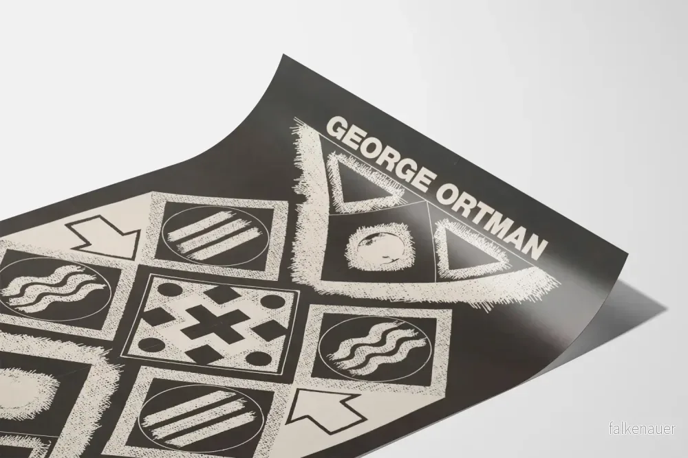 George Ortman utställningsposter för grafisk konst - Bild 3