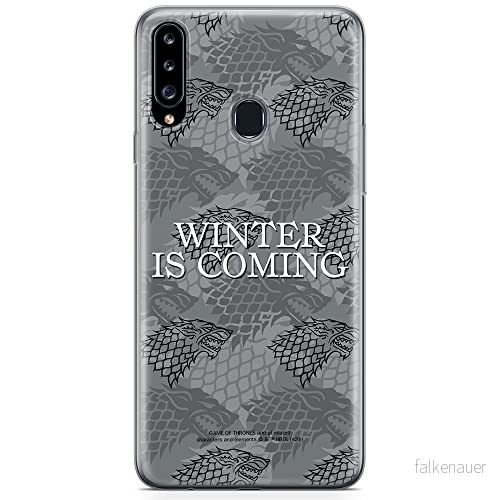 ERT GROUP mobiltelefonfodral för Samsung A20S originalt och officiellt licensierat Game od Thrones mönster of 019 anpassad till formen på mobiltelefonen, fodral tillverkad av TPU plast 5903932691672