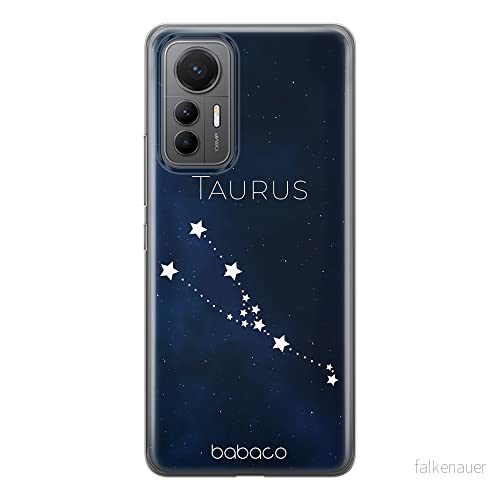 ERT GROUP mobiltelefonfodral för Xiaomi 12 LITE originalt och officiellt licensierat Babaco mönster Zodiac Constellation 002 anpassad till formen på mobiltelefonen, fodral tillverkad av TPU plast 5905511505028