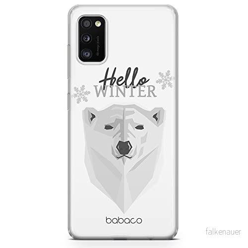 ERT GROUP mobiltelefonfodral för Samsung A41 originalt och officiellt licensierat Babaco mönster Winter 003 optimalt anpassad till formen på mobiltelefonen, fodral tillverkad av TPU plast 5903932047677