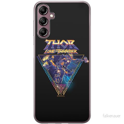 ERT GROUP mobiltelefonfodral för Samsung A14 4G/5G originalt och officiellt licensierat Marvel mönster Thor 003 optimalt anpassad till formen på mobiltelefonen, fodral tillverkad av TPU plast 5905511824174