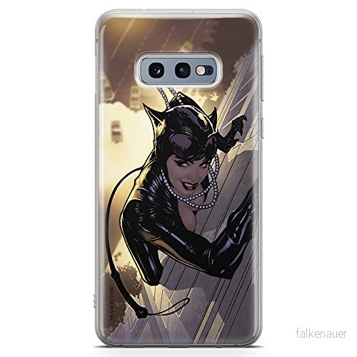 ERT GROUP mobiltelefonfodral för Samsung S10e originalt och officiellt licensierat DC mönster Catwoman 006 optimalt anpassad till formen på mobiltelefonen, fodral tillverkad av TPU plast 5902980671650