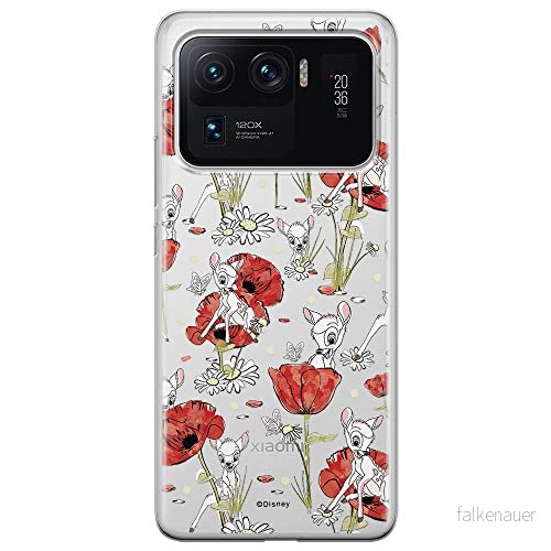 ERT GROUP mobiltelefonfodral för Xiaomi MI 11 ULTRA originalt och officiellt licensierat Disney mönster Bambi 001 optimalt anpassad till formen på mobiltelefonen, gedeeltelijk transparant 5903932707359