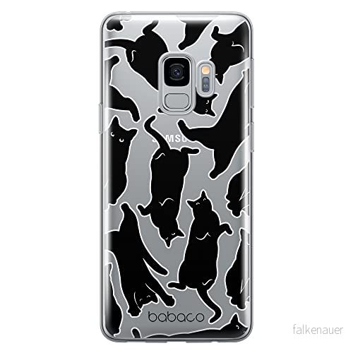 ERT GROUP mobiltelefonfodral för Samsung S9 originalt och officiellt licensierat Babaco mönster Cats 005 optimalt anpassad till formen på mobiltelefonen, gedeeltelijk transparant 5905131124807