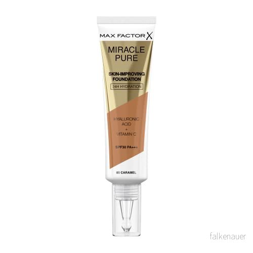 Max Factor Miracle Pure Foundation 85 Caramel - 30 ml 3616302638642