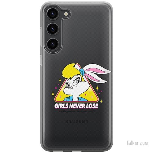 ERT GROUP mobiltelefonfodral för Samsung S23 PLUS originalt och officiellt licensierat Looney Tunes mönster Lola 008 optimalt anpassad till formen på mobiltelefonen, gedeeltelijk transparant 5905795071523