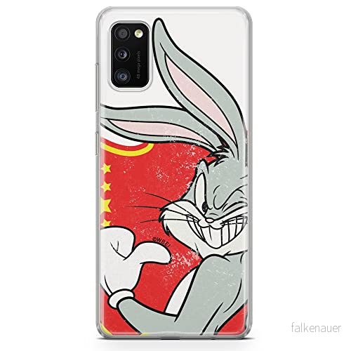 ERT GROUP mobiltelefonfodral för Samsung A41 originalt och officiellt licensierat Looney Tunes mönster Bugs 010 optimalt anpassad till formen på mobiltelefonen, fodral tillverkad av TPU plast 5903537533667