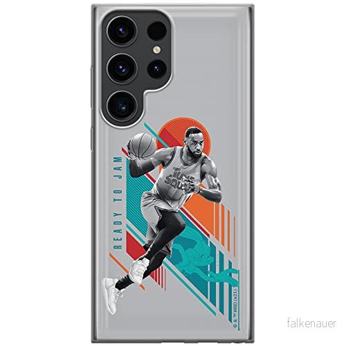 ERT GROUP mobiltelefonfodral för Samsung S23 ULTRA originalt och officiellt licensierat Looney Tunes mönster Space Jam 019 anpassad till formen på mobiltelefonen, fodral tillverkad av TPU plast 5905511474706