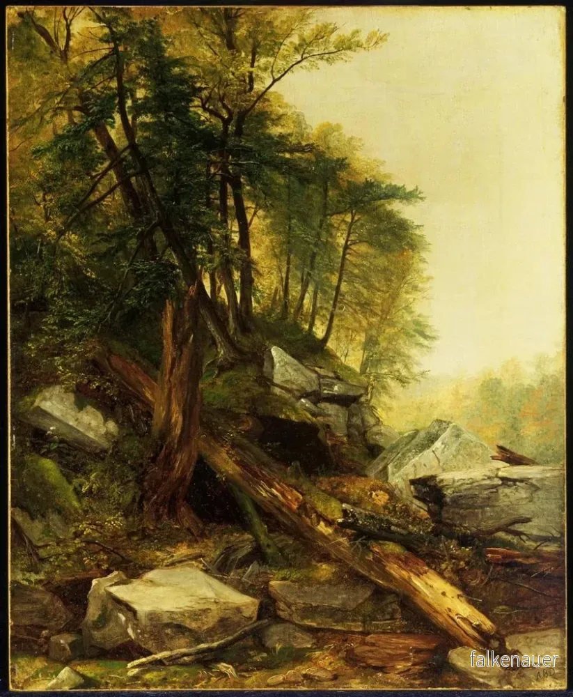 Målning Landskap av Kaaterskill - Asher Brown Durand | Konsttryck - Bild 2